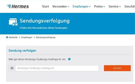hermes paket live verfolgen